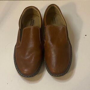 Johnston & Murphy Tan Leather Slip-Ons